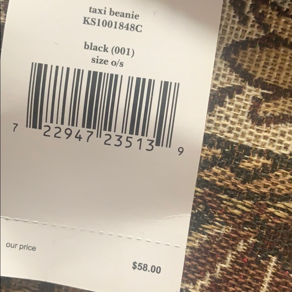 Kate Spade winter hat.  Retail $58 NWT - Picture 3 of 5
